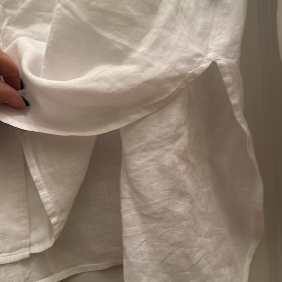 Madewell The Oversized Shirt White SzXL - Picture 8 of 12